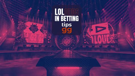 esports odds lol.